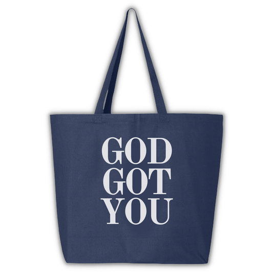 God Got You Large Tote