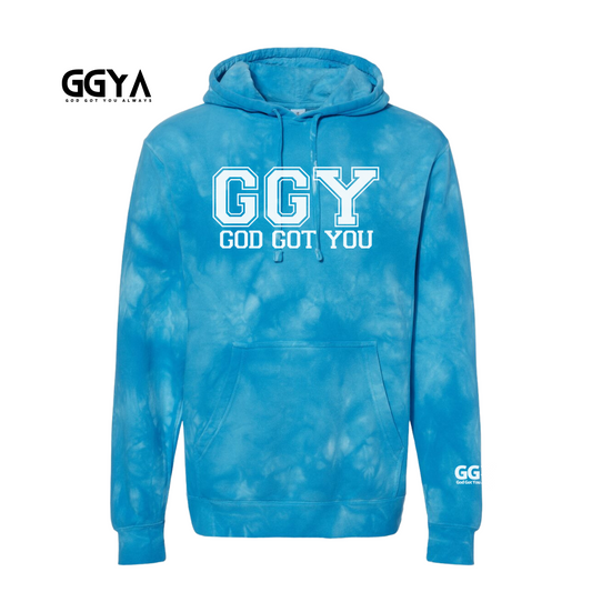 God Got You 2.0 Tie-Dye Hoodie